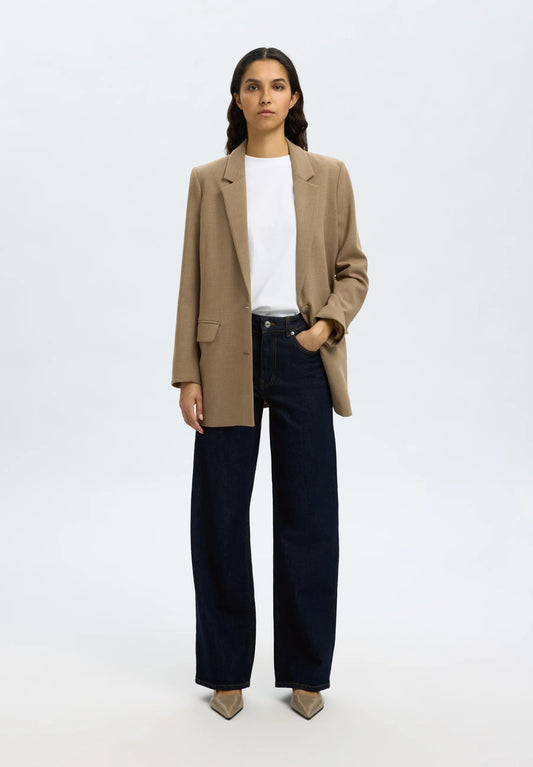 SLFWIDE BEA-KORI HW JEANS NOOS