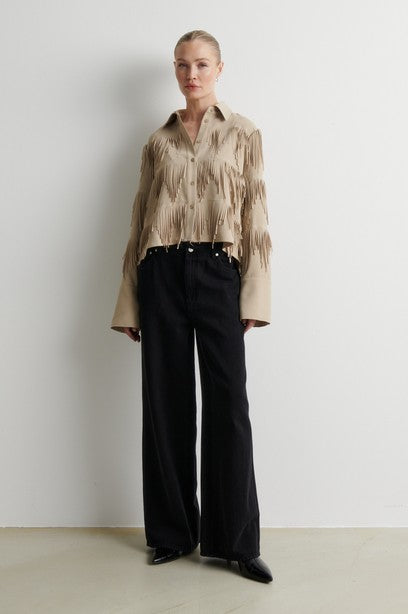 Dancing Cropped Shirt