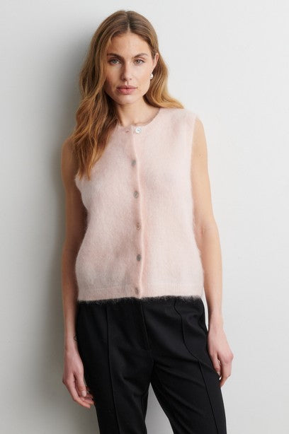 Brook Knit Button Vest