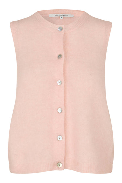 Brook Knit Button Vest