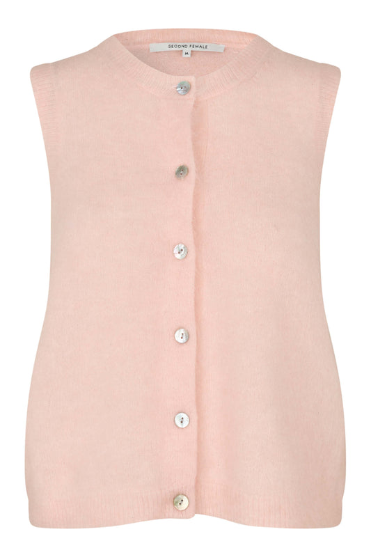 Brook Knit Button Vest