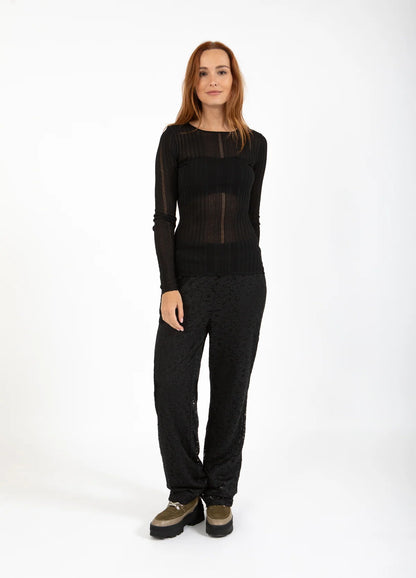 CC Heart GRACE fine knit blouse