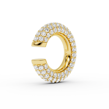 CHUNKY DIAMOND KOS EARCUFF