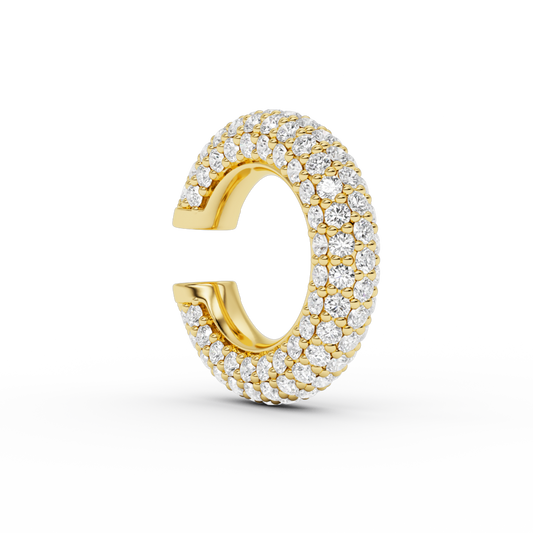 CHUNKY DIAMOND KOS EARCUFF
