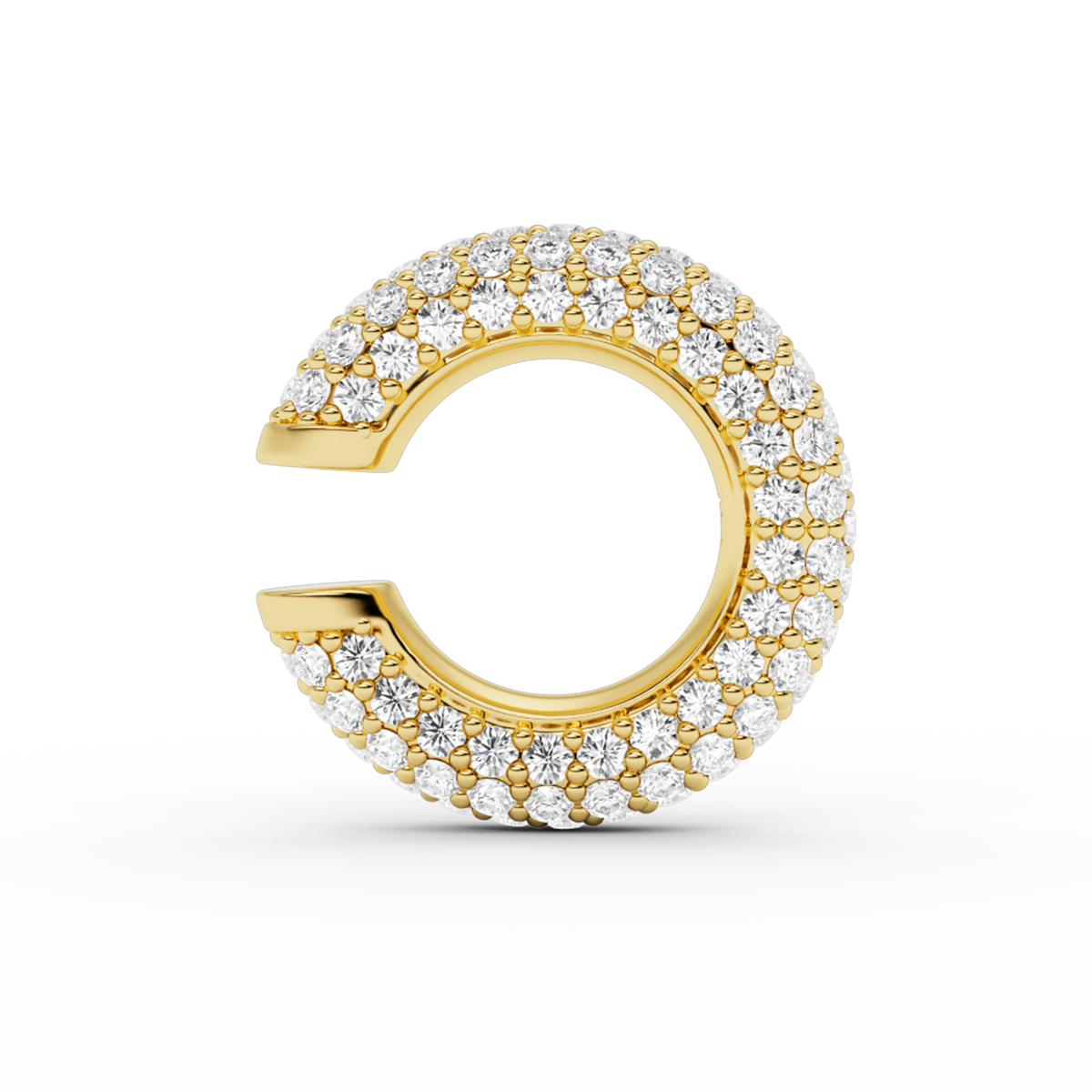 CHUNKY DIAMOND KOS EARCUFF