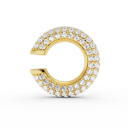 CHUNKY DIAMOND KOS EARCUFF