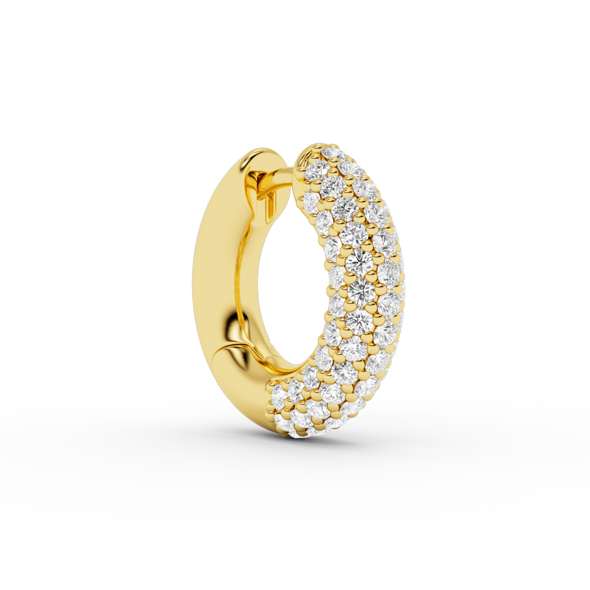 CHUNKY KOS DIAMOND EARRING