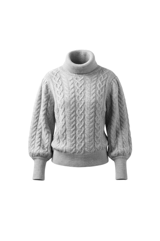CzechW6 Cable knit sweater