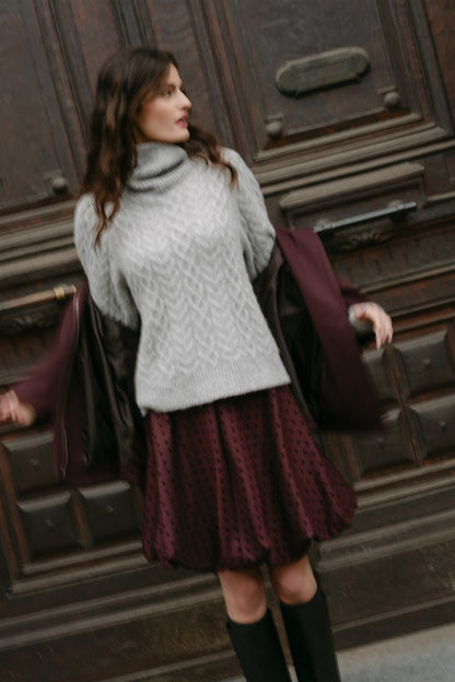CzechW6 Cable knit sweater