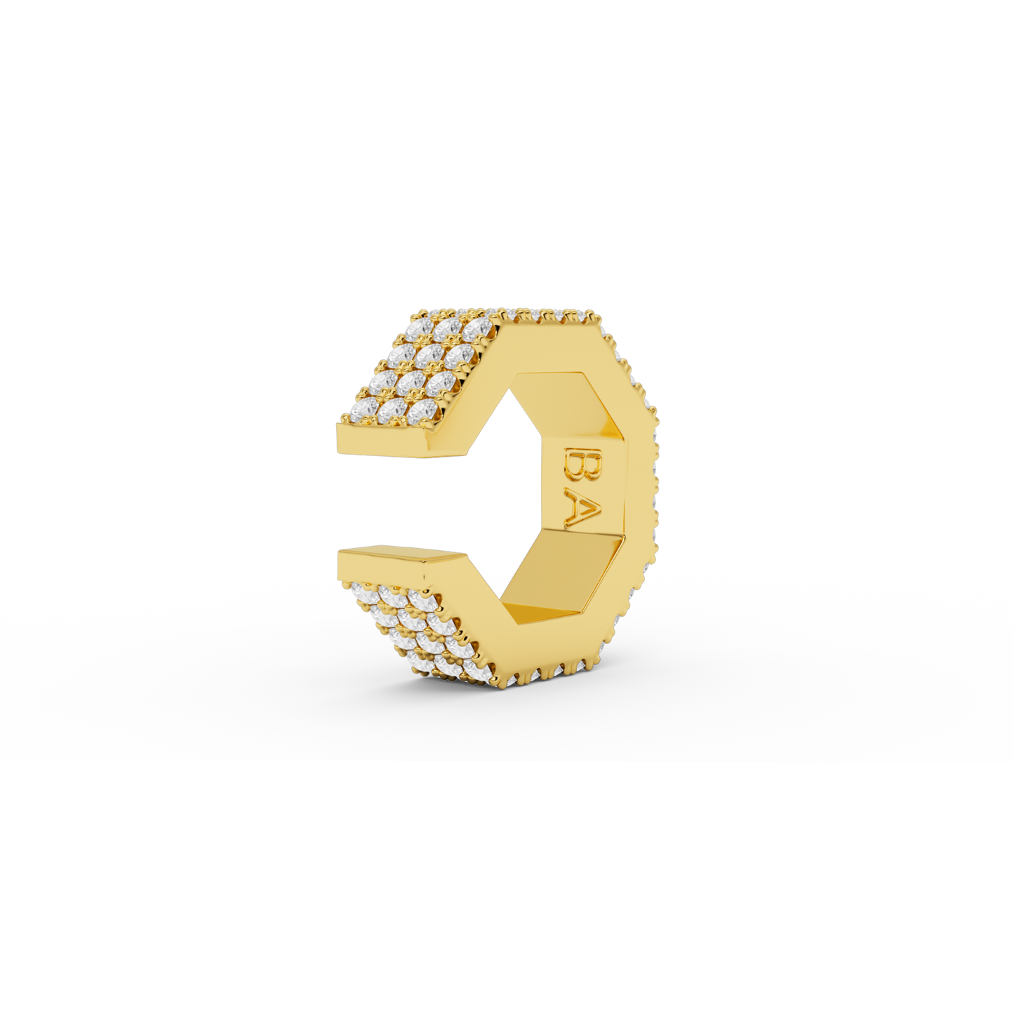 EDGE DIAMOND EARCUFF