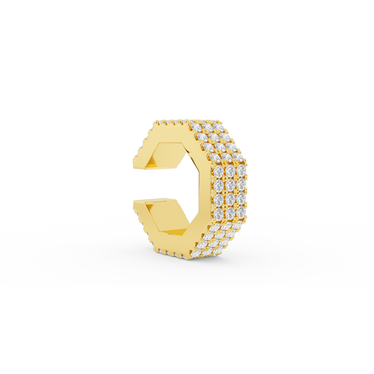 EDGE DIAMOND EARCUFF