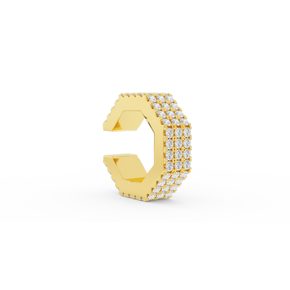 EDGE DIAMOND EARCUFF