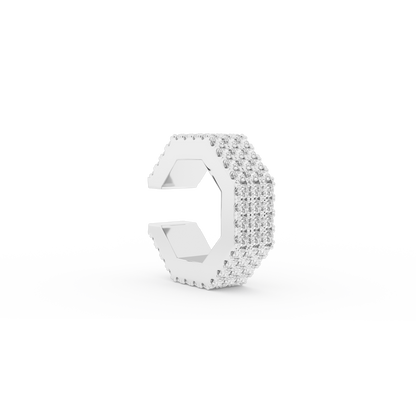 EDGE DIAMOND EARCUFF