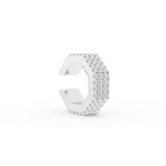 EDGE DIAMOND EARCUFF