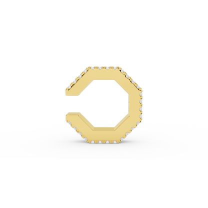 EDGE DIAMOND EARCUFF