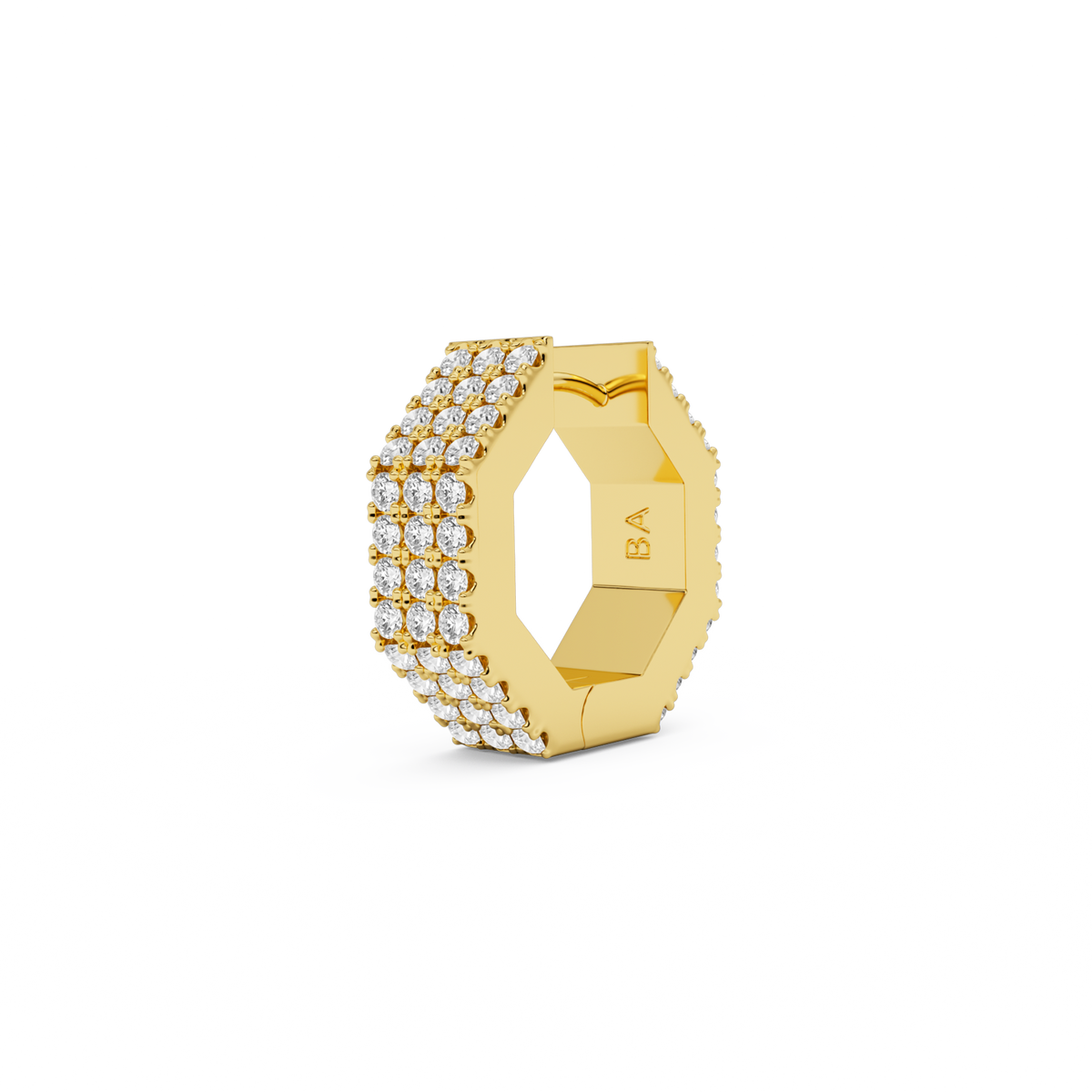 EDGE SMALL DIAMOND EARRING