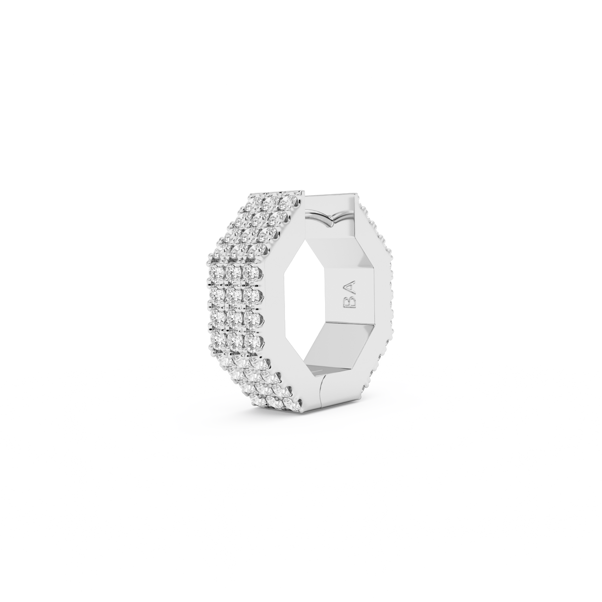 EDGE SMALL DIAMOND EARRING