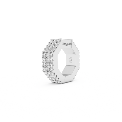 EDGE SMALL DIAMOND EARRING