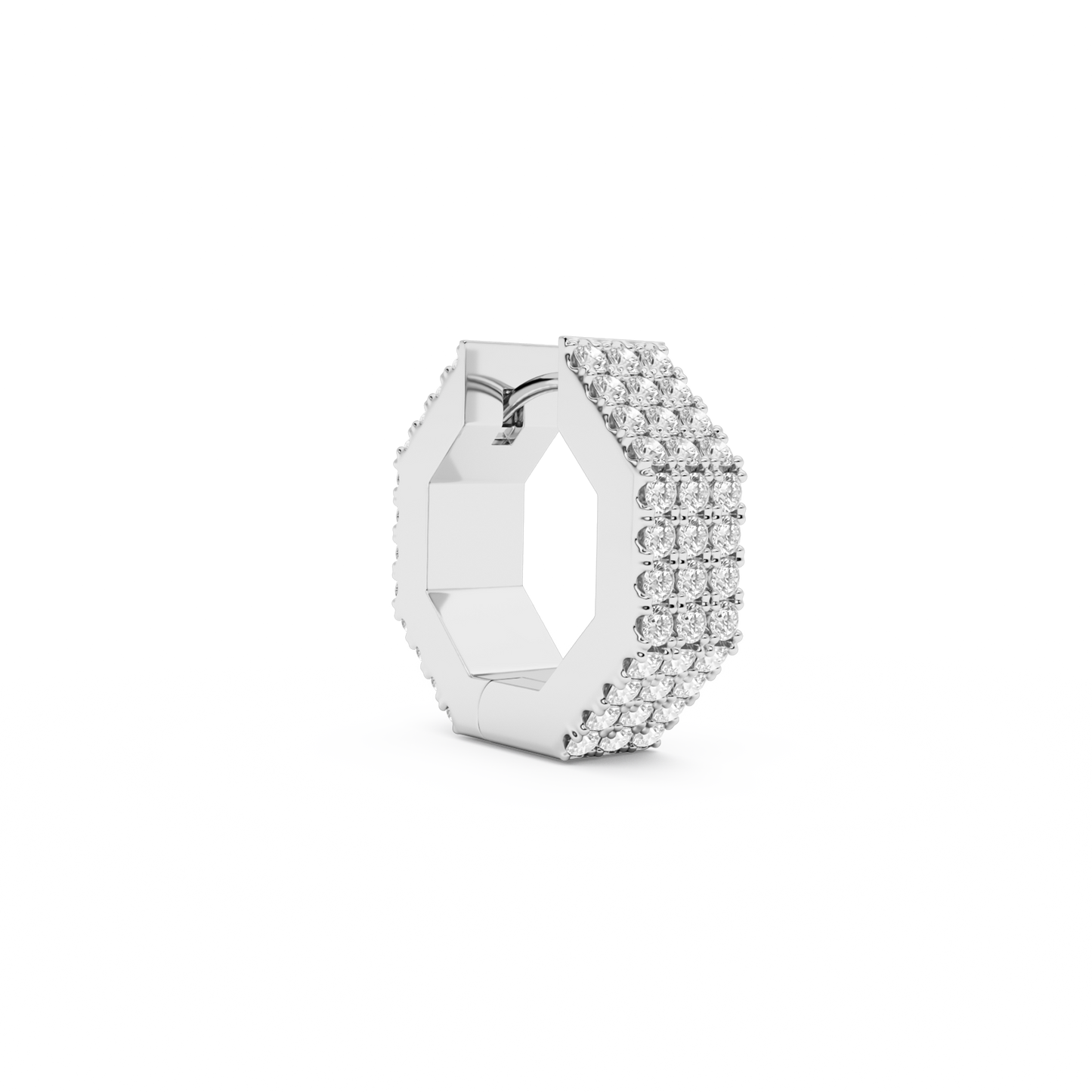 EDGE SMALL DIAMOND EARRING