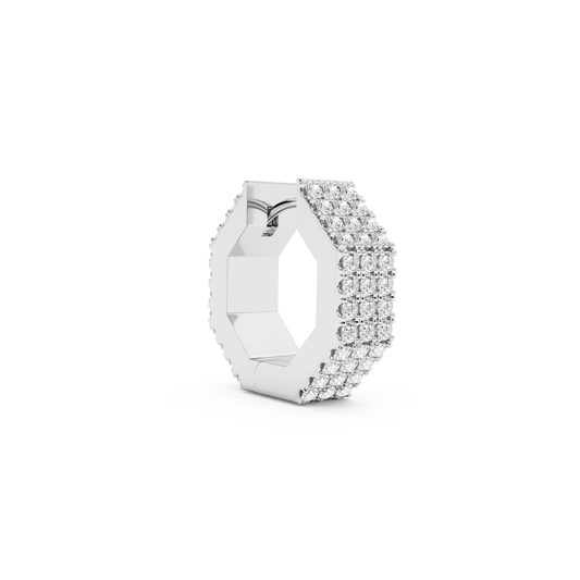 EDGE SMALL DIAMOND EARRING