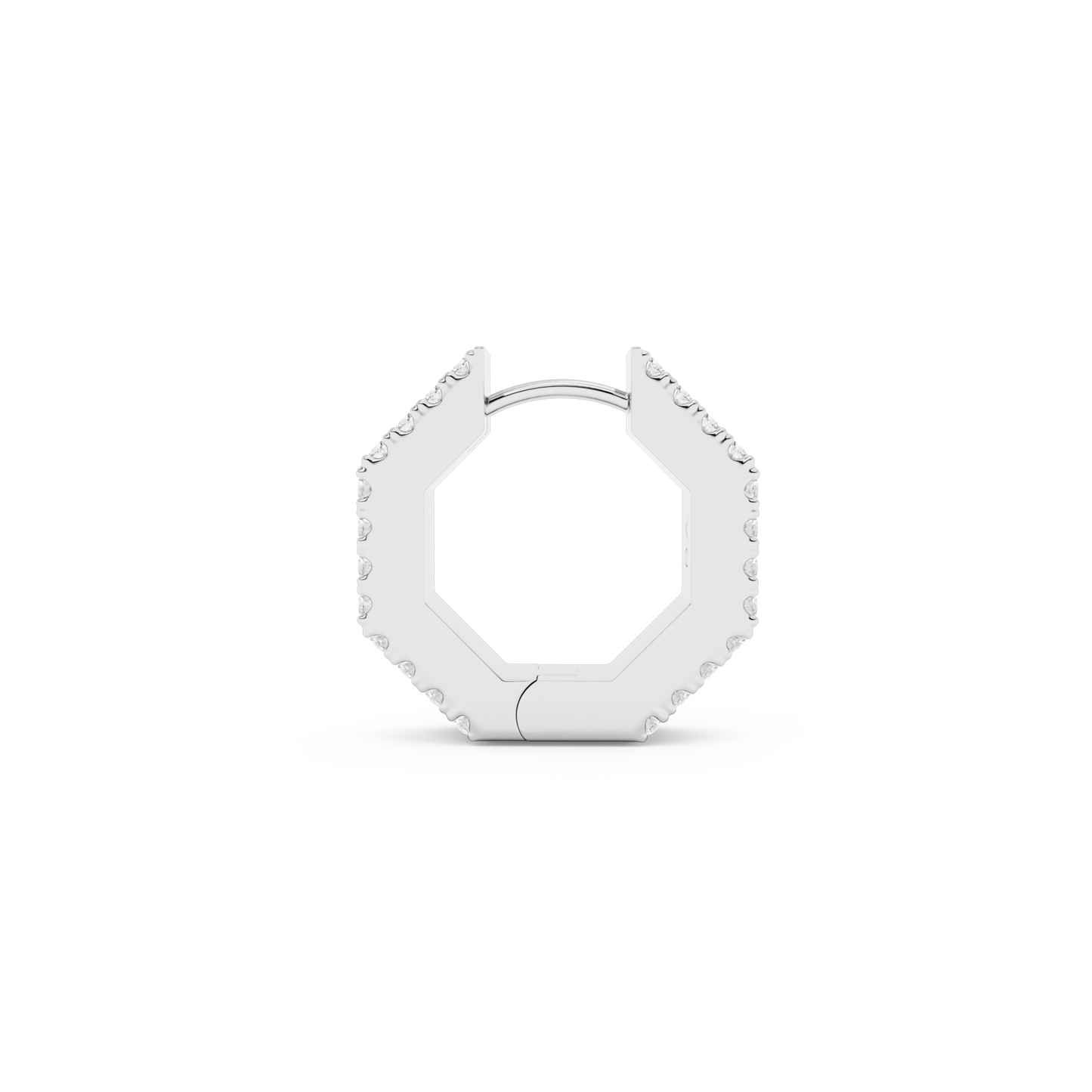 EDGE SMALL DIAMOND EARRING