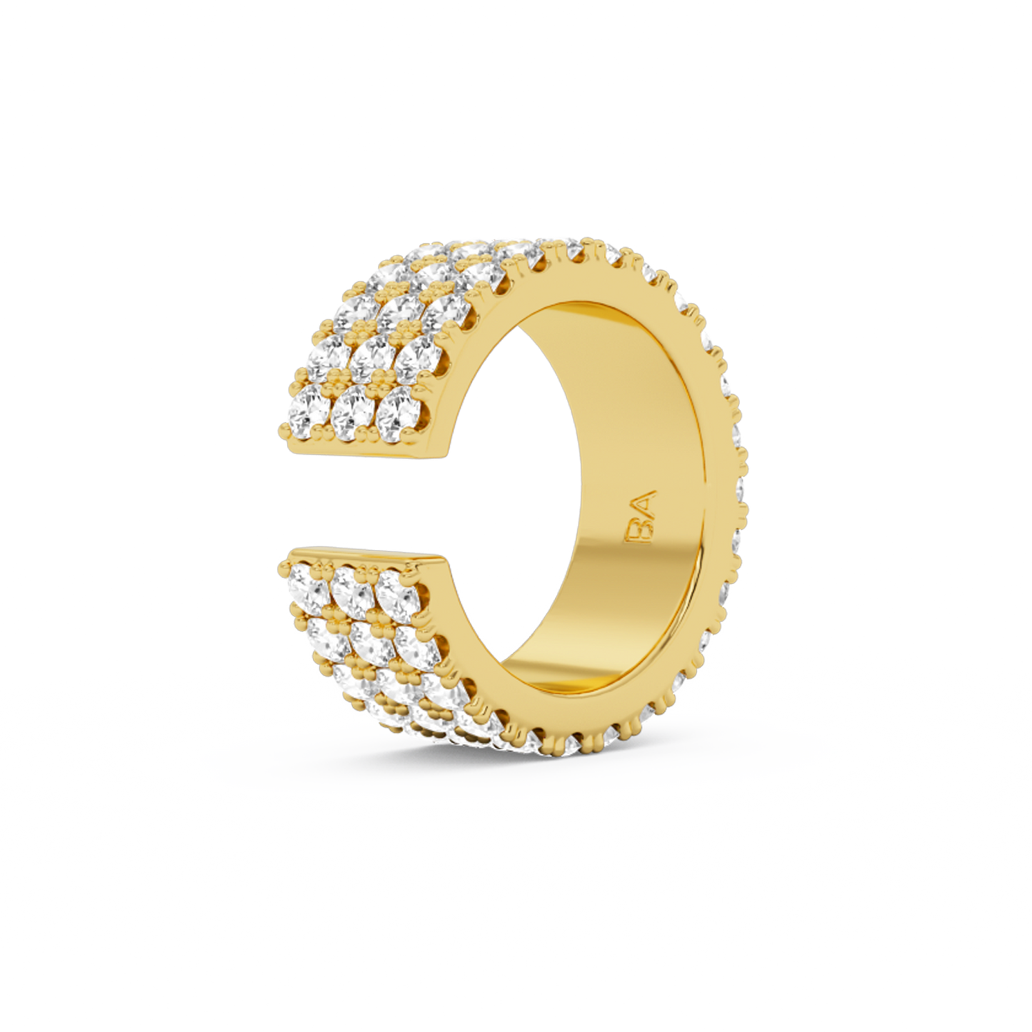 FLAT DIAMOND EARCUFF