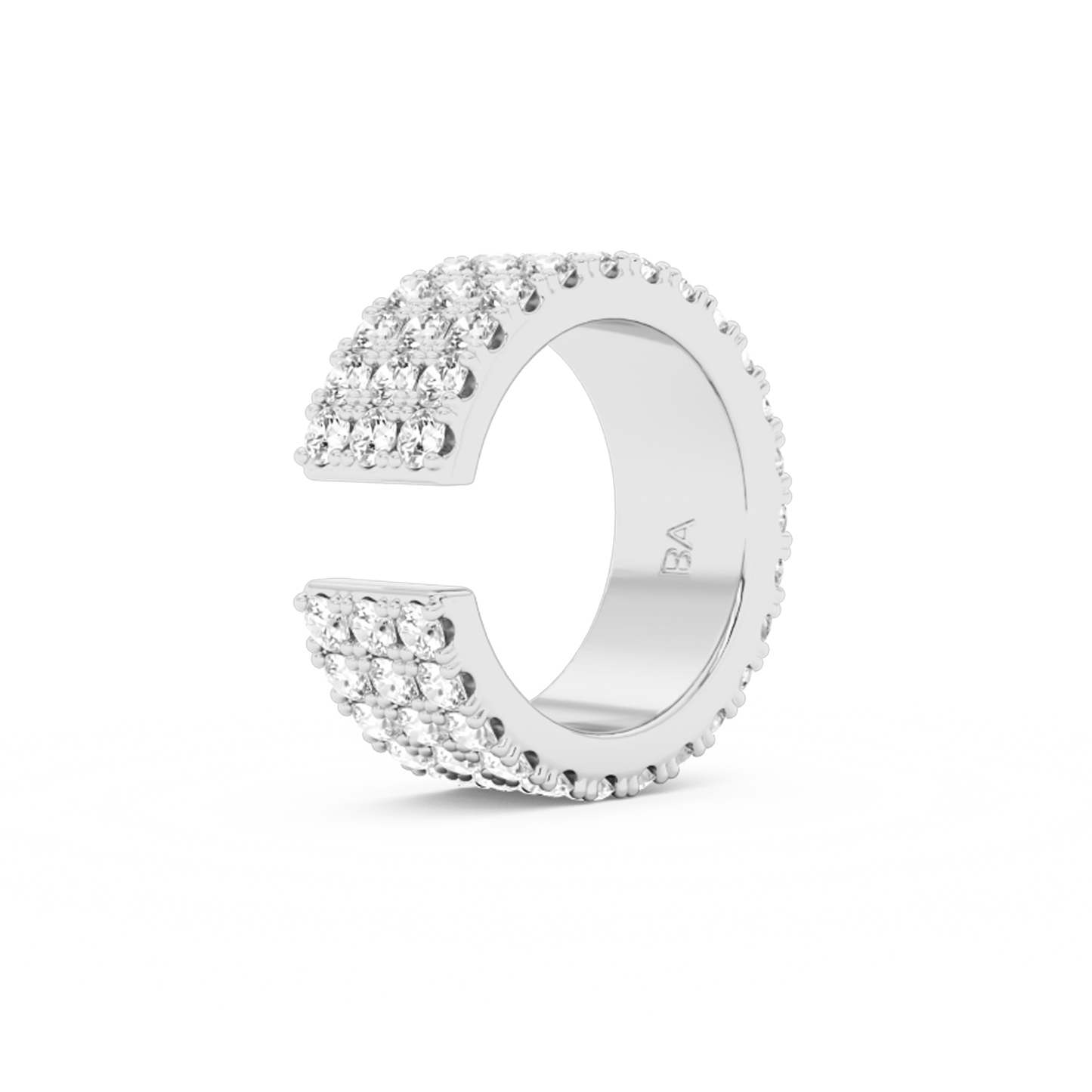 FLAT DIAMOND EARCUFF