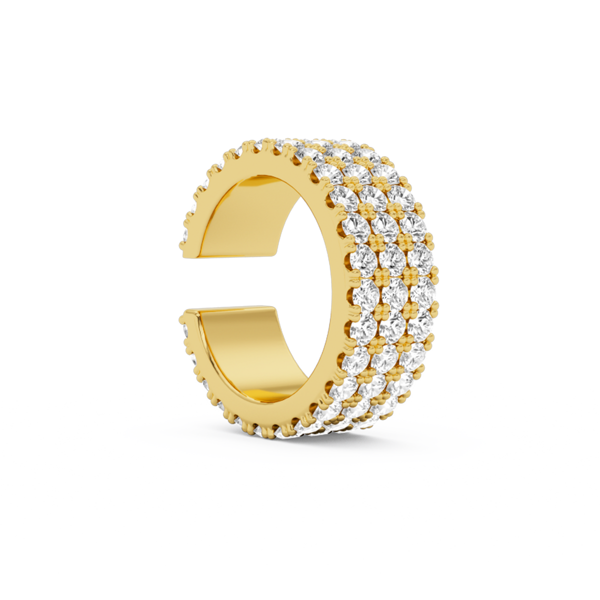 FLAT DIAMOND EARCUFF