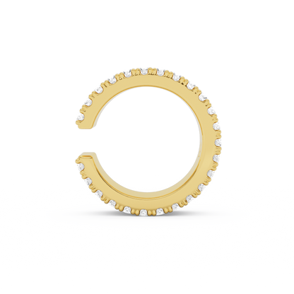 FLAT DIAMOND EARCUFF