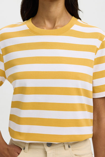 SLFESSENTIAL SS STRIPED BOXY TEE NOOS