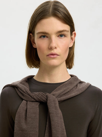 SLFMANJA LS O-NECK NOOS