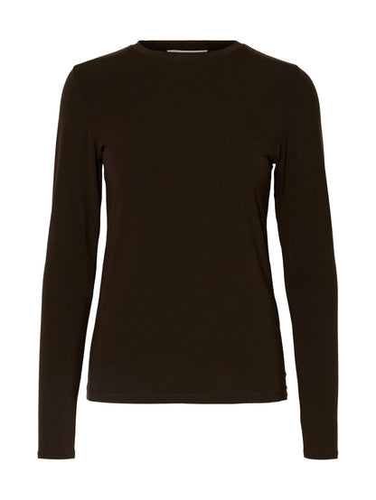 SLFMANJA LS O-NECK NOOS