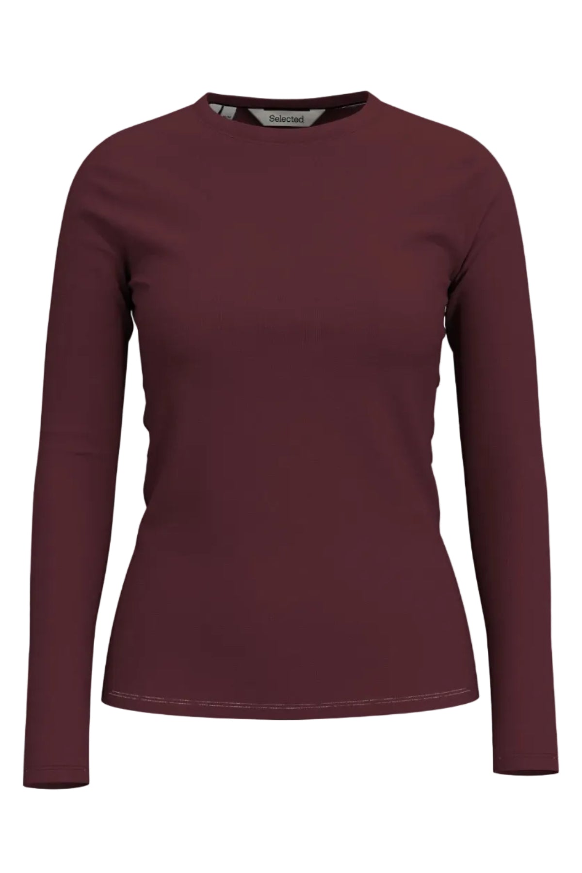 SLFMANJA LS O-NECK NOOS