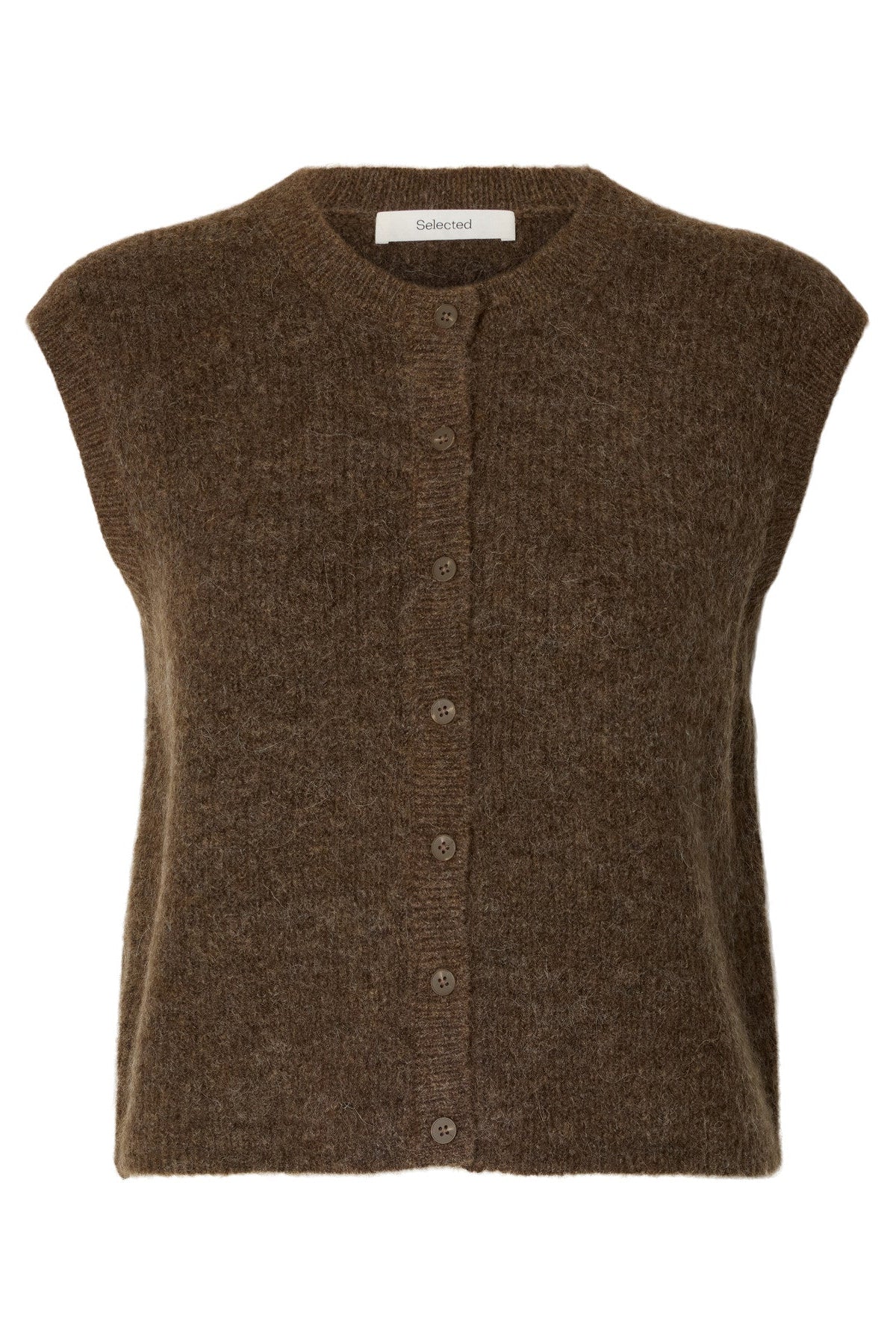 SLFLULU SL BUTTON O-NECK VEST