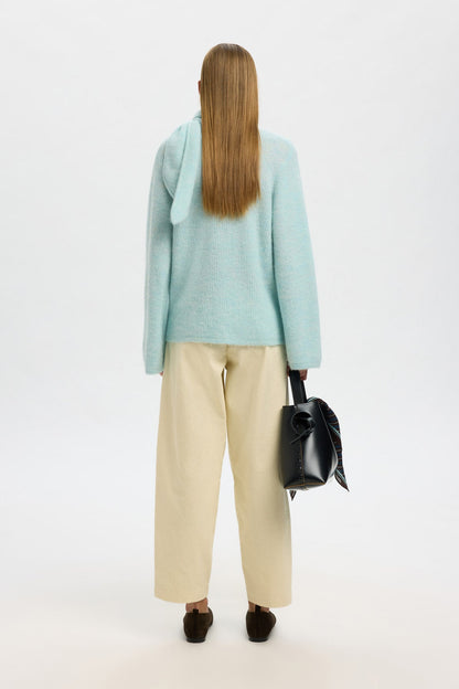 SLFLULU LS BOW KNIT
