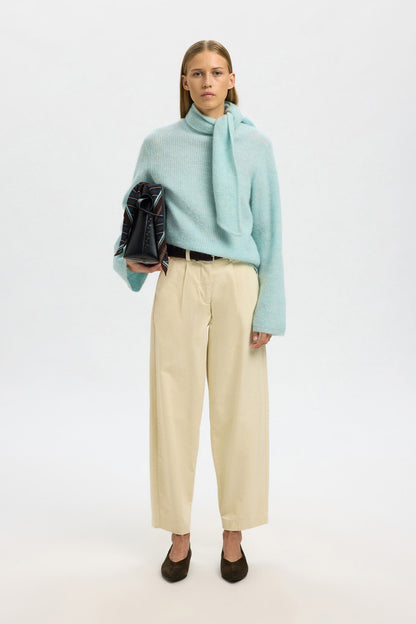 SLFLULU LS BOW KNIT