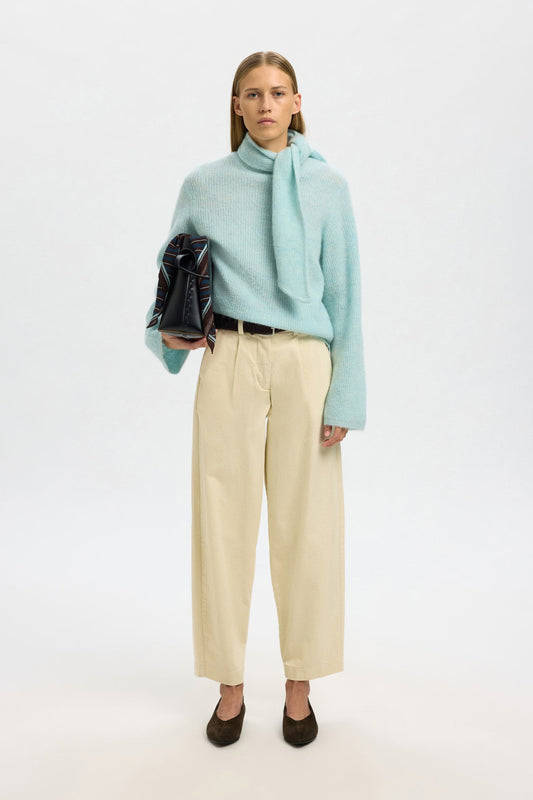 SLFLULU LS BOW KNIT