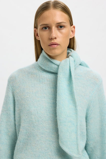 SLFLULU LS BOW KNIT