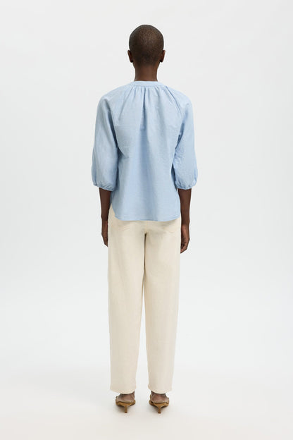 SLFCLEO-ALBERTA LINEN BLEND SHIRT NOOS