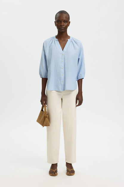 SLFCLEO-ALBERTA LINEN BLEND SHIRT NOOS