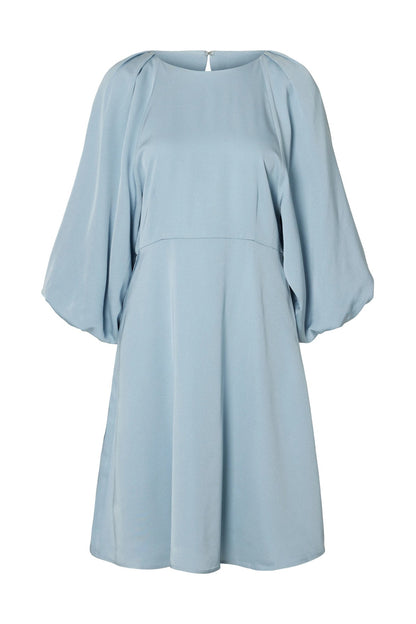 SLFLAURINA 3/4 SHORT OPEN BACK DRESSNOOS