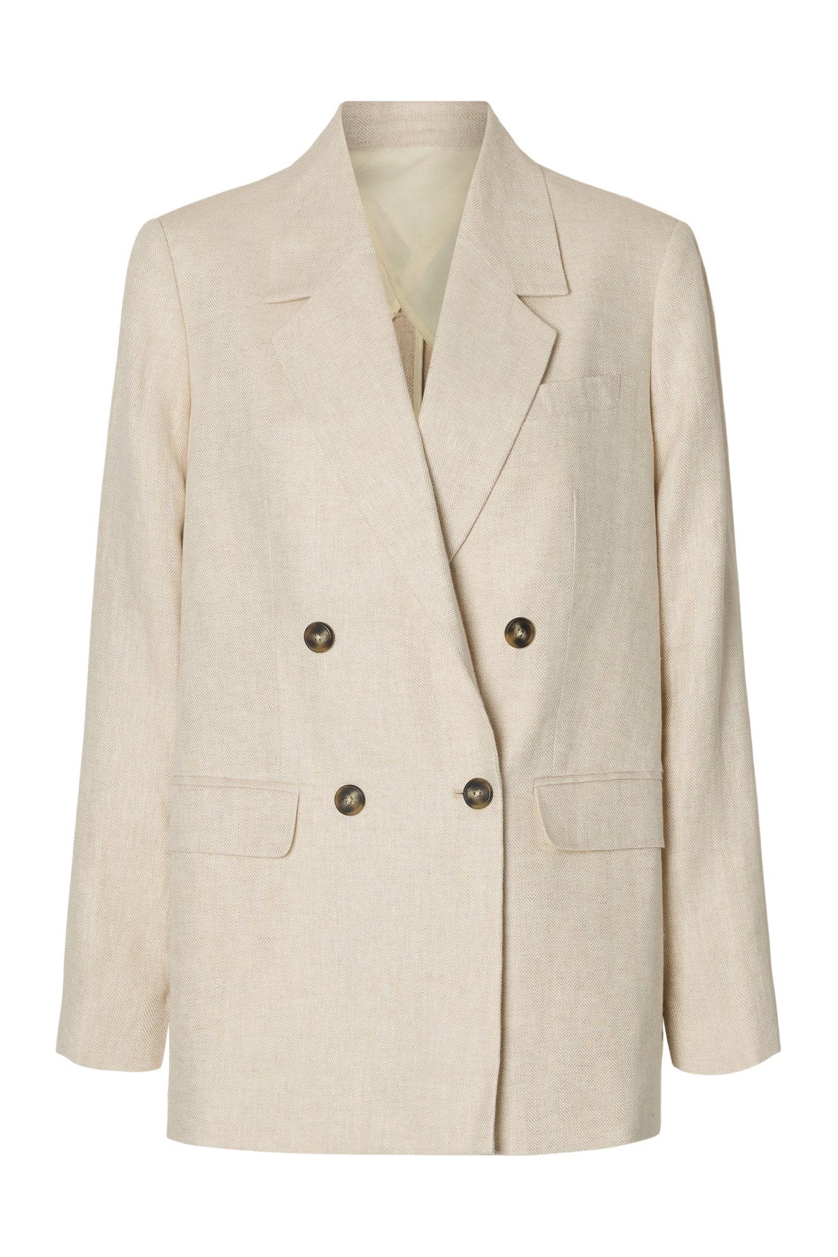 SLFELIN-IDA DB LINEN BLAZER