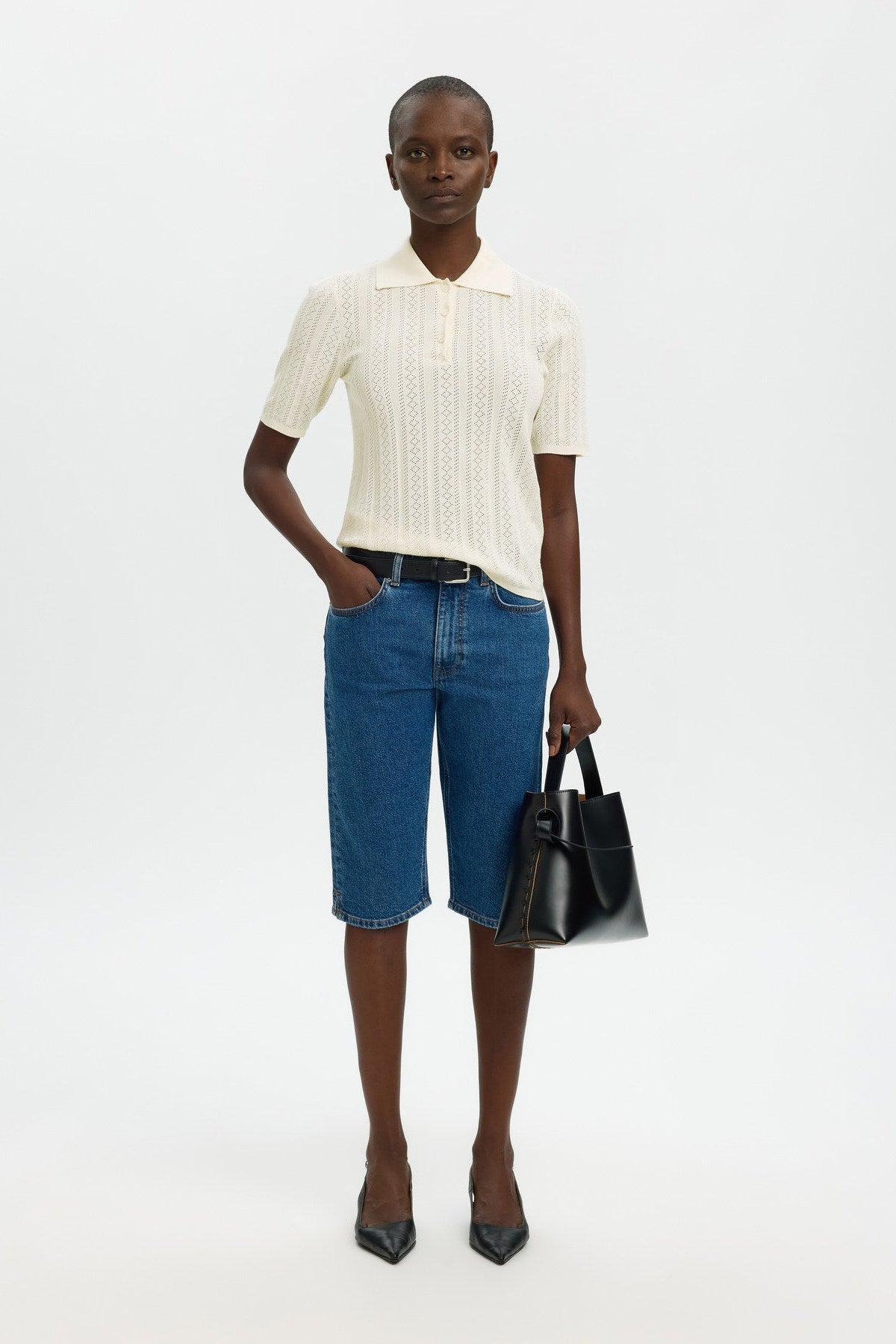 SLFTOLEDO STRUCTURE 2/4 KNIT