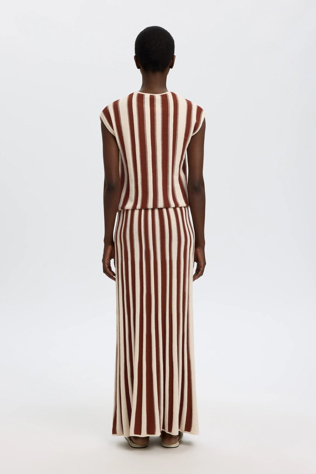 SLFLINA HW KNIT LONG SKIRT