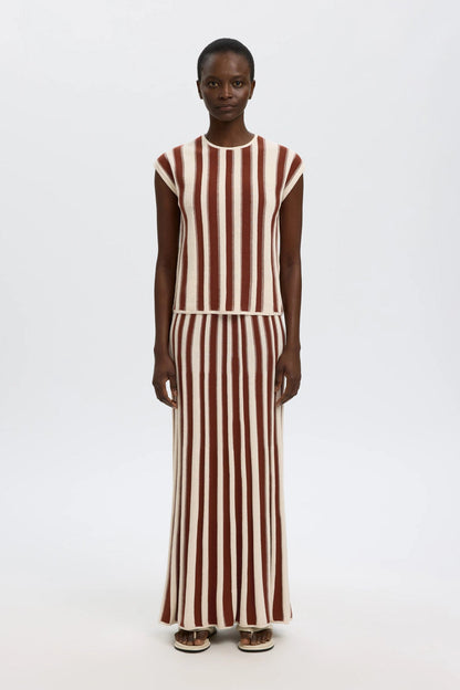 SLFLINA HW KNIT LONG SKIRT