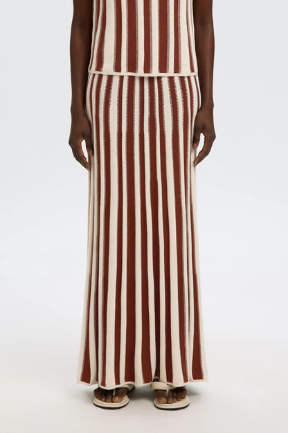 SLFLINA HW KNIT LONG SKIRT