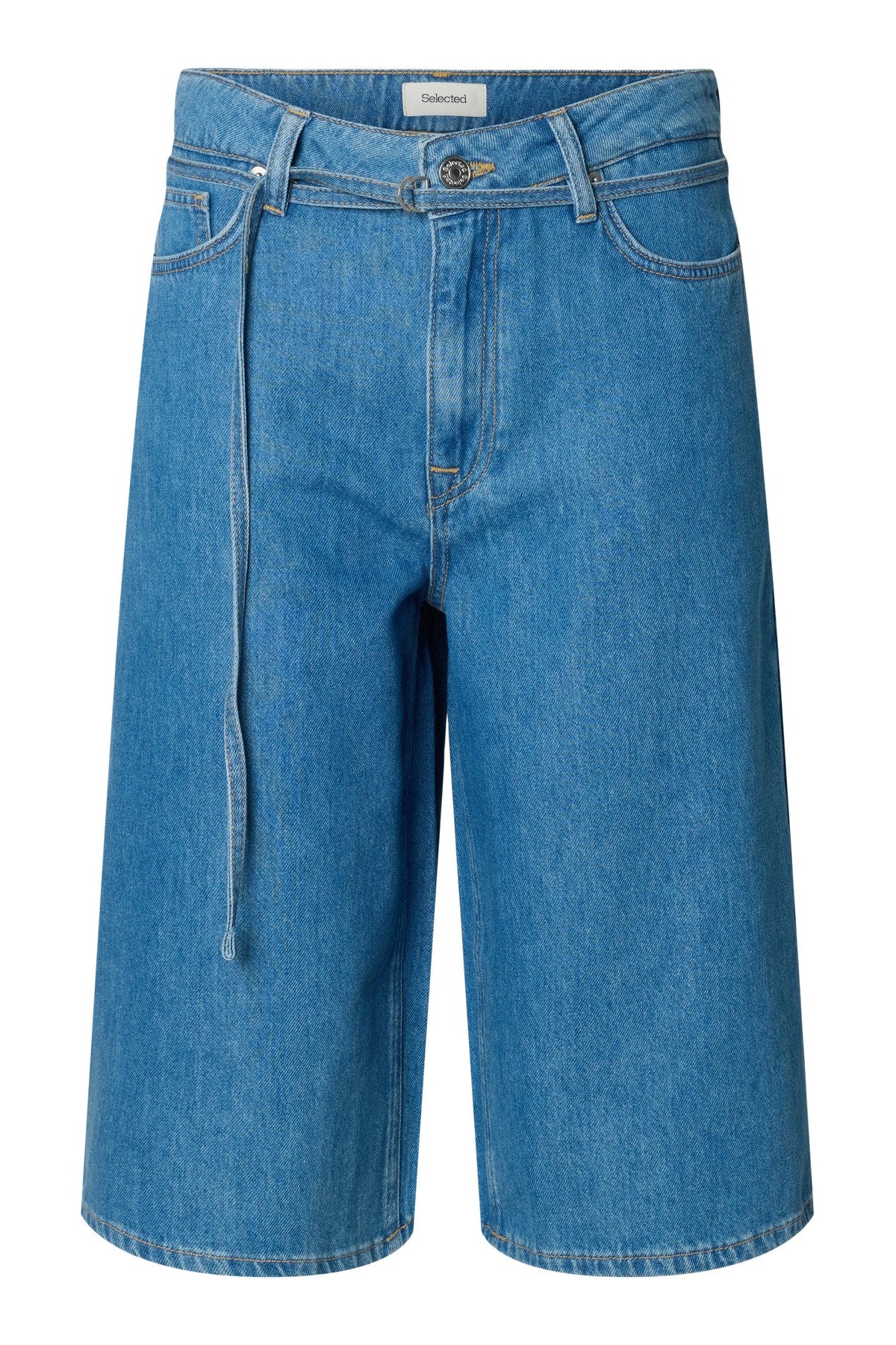 SLFTENNA MW BERMUDA DENIM