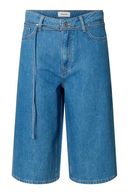 SLFTENNA MW BERMUDA DENIM