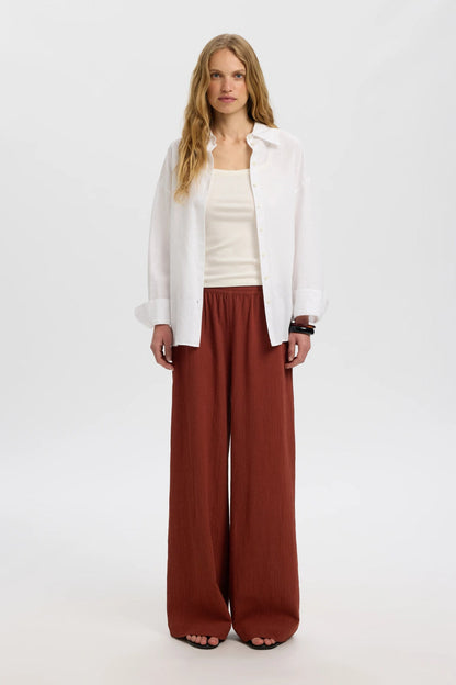 SLFFINNIE MW WIDE SUN PANT