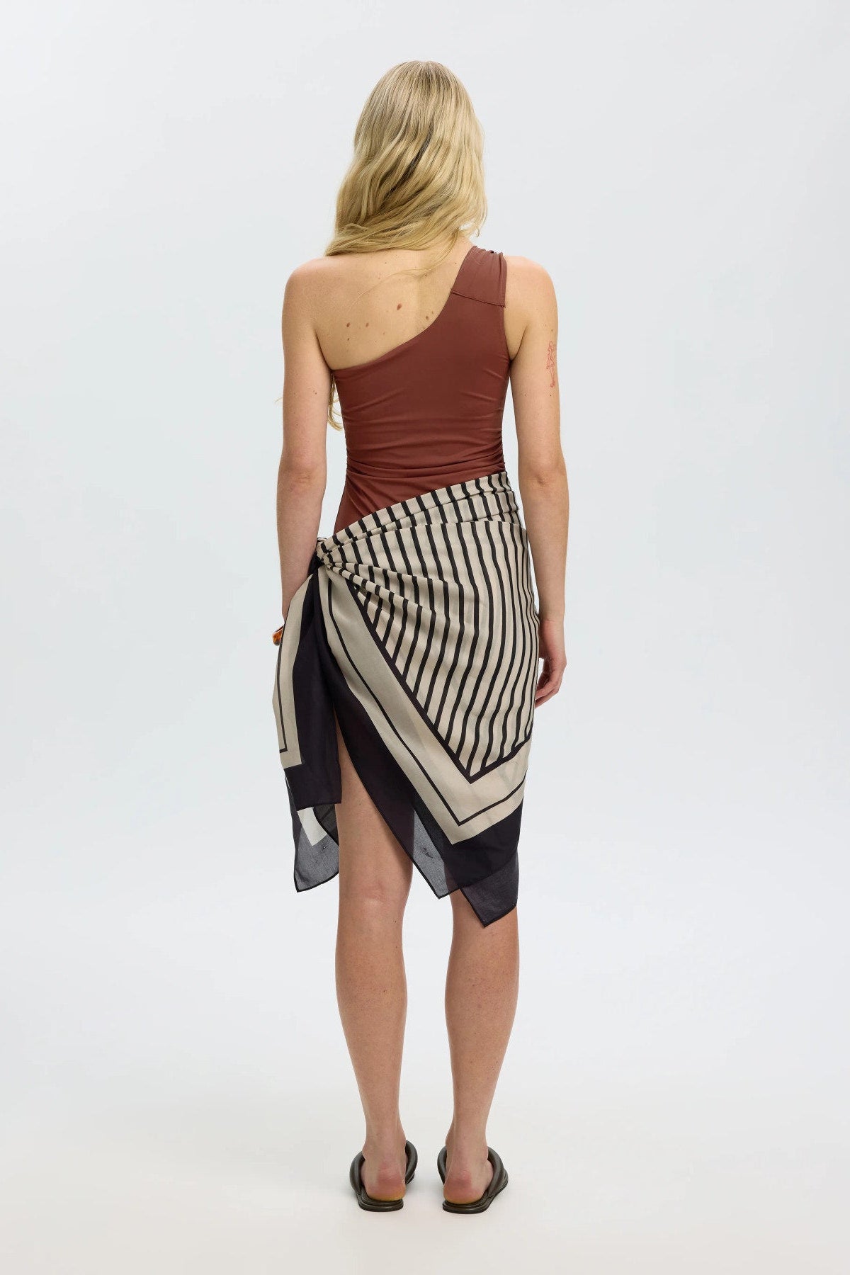 SLFBARI ONE SHOULDER SWIMSUIT